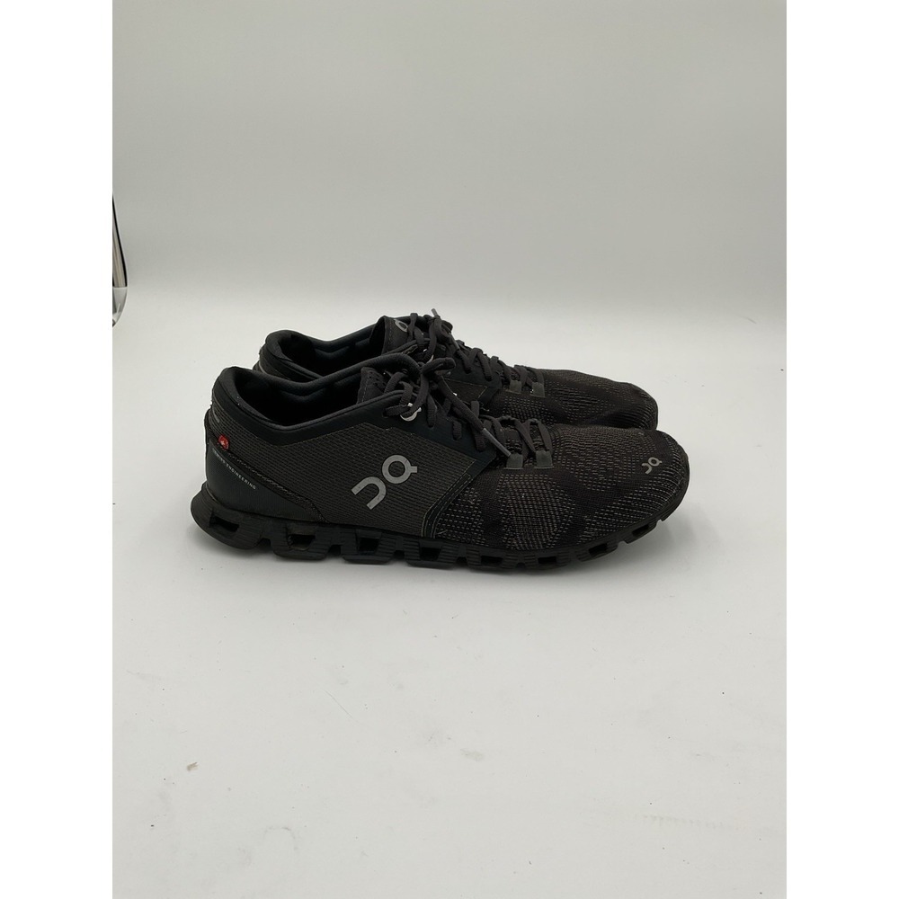 On Cloud X Women's Running Shoe Size 9 Black Sneaker Lace Up 650 Training Runner - Picture 4 of 16